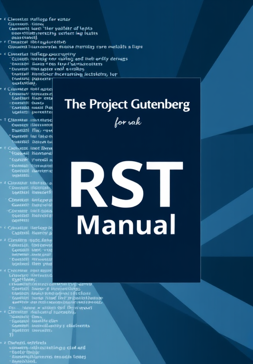 The Project Gutenberg RST Manual by Marcello Perathoner | Free ...